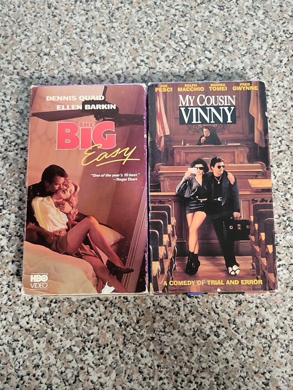 The Big Easy & My Cousin Vinny VHS Tapes